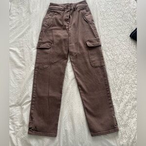 Aritzia modern cargo straight leg pants